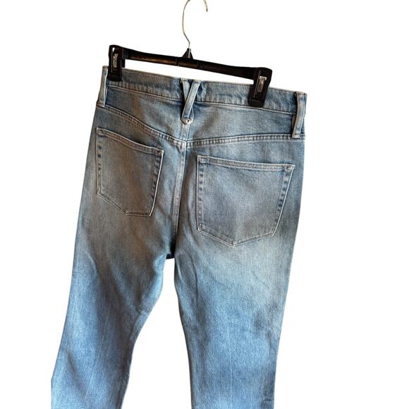 J. CREW POINT SUR NWT Vintage Kickout Crop Jean in Western Sky Wash Size 30 - Picture 7 of 7